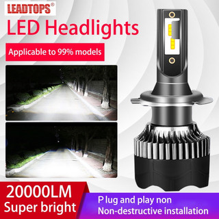 1 cặp đèn pha led h4 h11 h7 h1 9005 9006 hb3 hb4 4300k cho xe hơi ​​đèn pha led chống sương mù 6000k 8000k 12v 110w chuyên dụng cho xe hơi