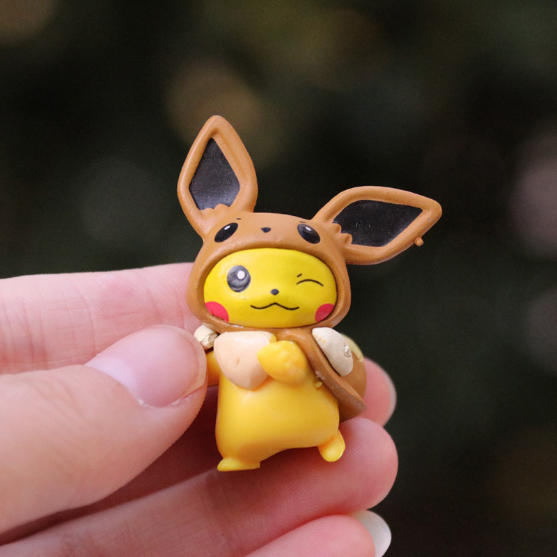 Set 8 Mô Hình Nhân Vật Phim Pokemon 4-5cm