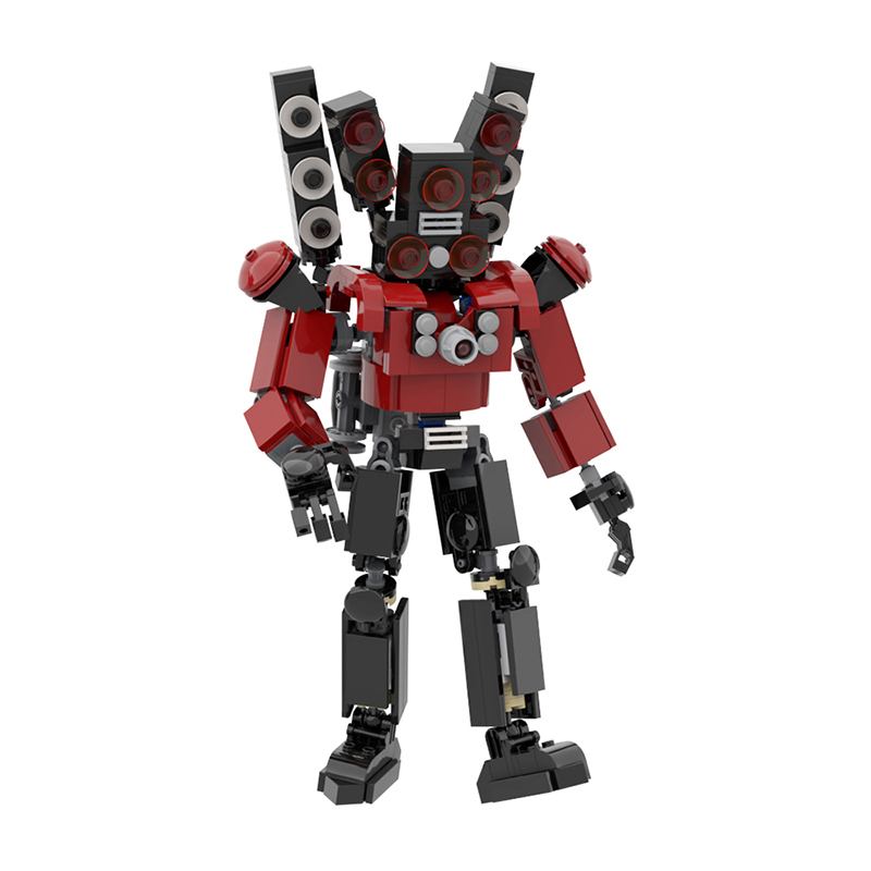 Bộ Đồ Chơi Lắp Ráp Mô Hình Toilet Skibidi VS Camerman Titan 27CM Siêu nét