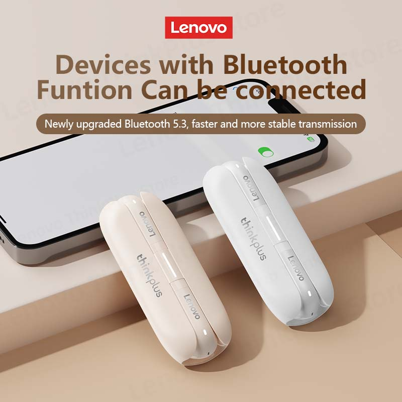 Tai Nghe Nhét Tai Bluetooth 5.3 Lenovo TW60 Chống Tiếng Ồn Có Micro Chất Lượng Cao