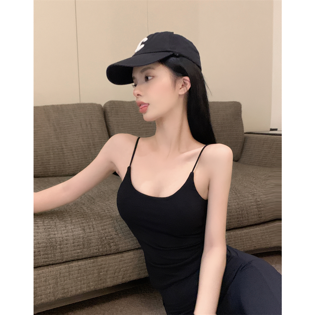 Cocory vn Áo Croptop Sát Nách Màu Sắc Thời Trang Mùa Hè Phong Cách Hàn Quốc Quyến Rũ Cho Nữ