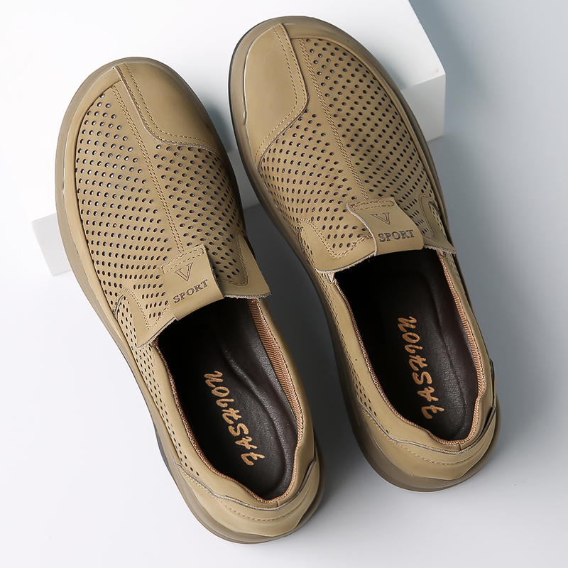 Giày Lười Da Thời Trang Dành Cho Nam