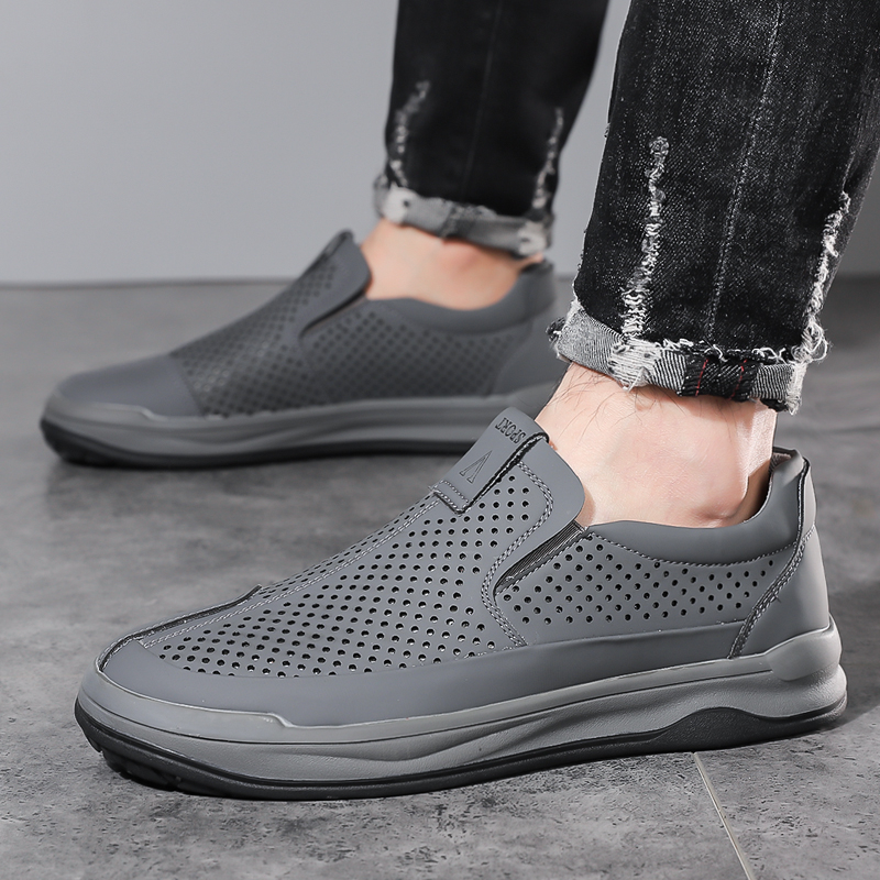 Giày Lười Da Thời Trang Dành Cho Nam