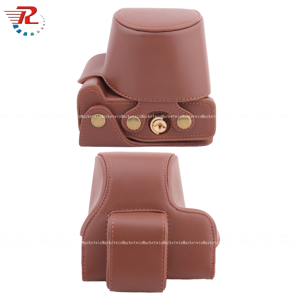 Túi Da Pu Đựng Máy Ảnh Canon EOS R50 Canon EOS R50 Với Ống Kính 18-45mm