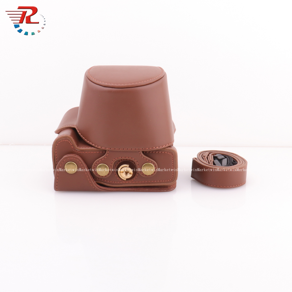 Túi Da Pu Đựng Máy Ảnh Canon EOS R50 Canon EOS R50 Với Ống Kính 18-45mm