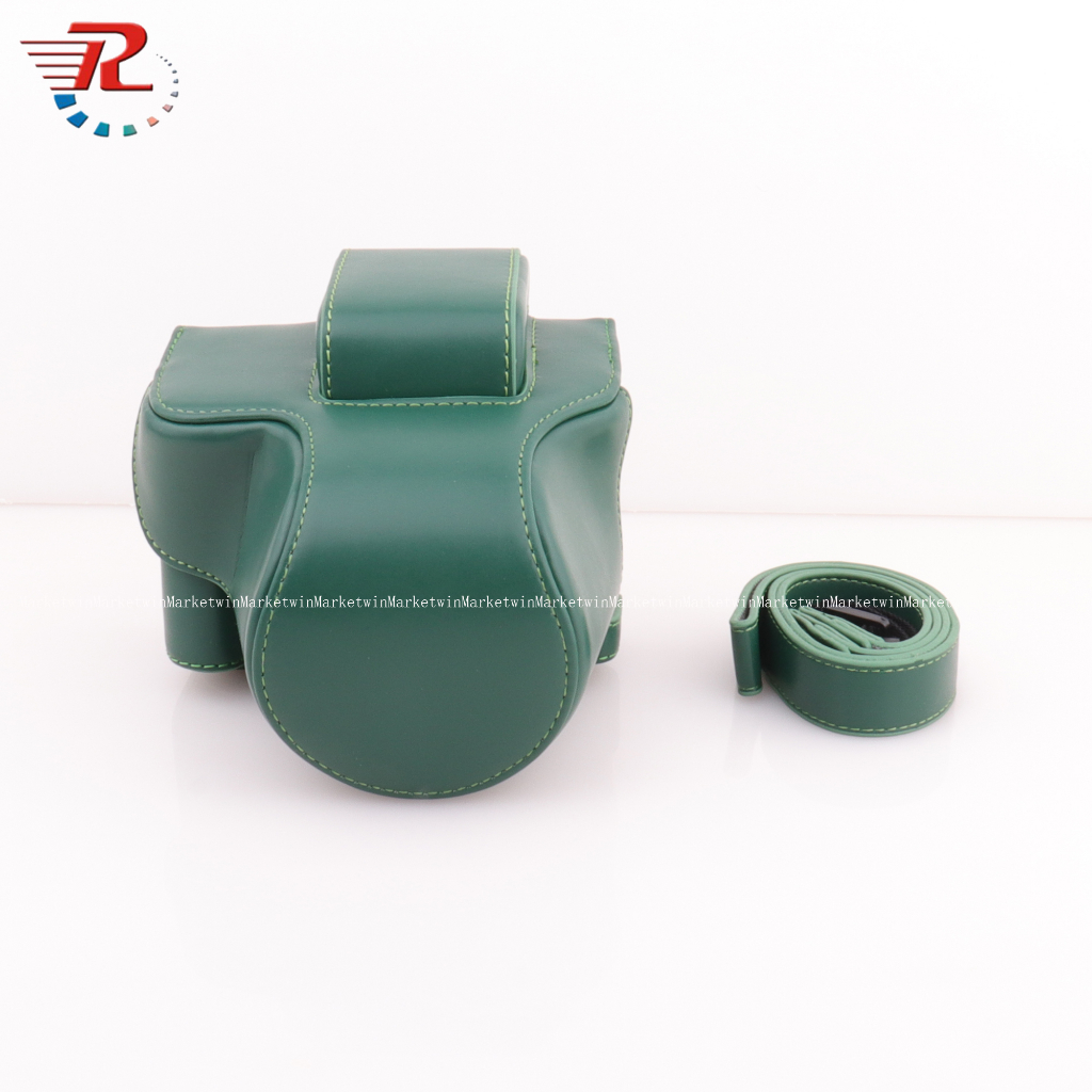 Túi Da Pu Đựng Máy Ảnh Canon EOS R50 Canon EOS R50 Với Ống Kính 18-45mm