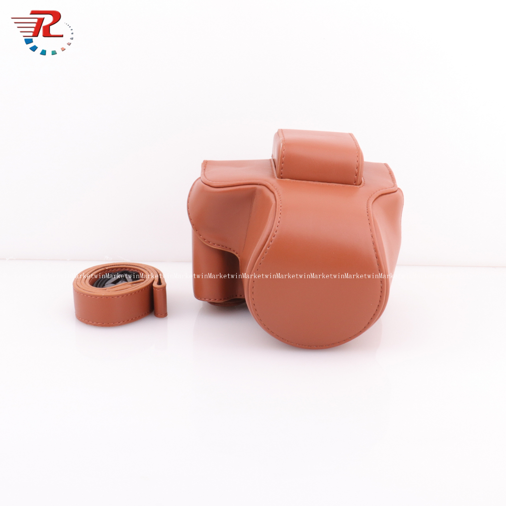 Túi Da Pu Đựng Máy Ảnh Canon EOS R50 Canon EOS R50 Với Ống Kính 18-45mm