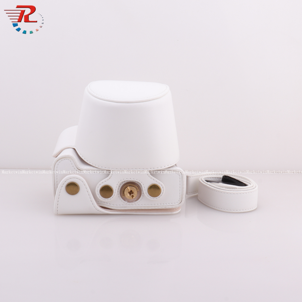 Túi Da Pu Đựng Máy Ảnh Canon EOS R50 Canon EOS R50 Với Ống Kính 18-45mm