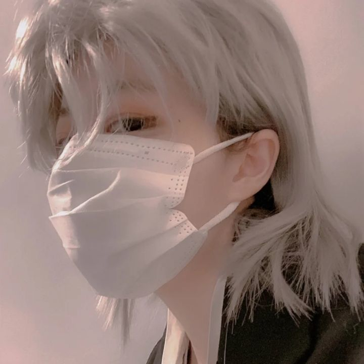 Tóc Giả Ngắn Hóa Trang Đầu Sói Kiểu Nhật Hàn Cá Tính Cho Nam