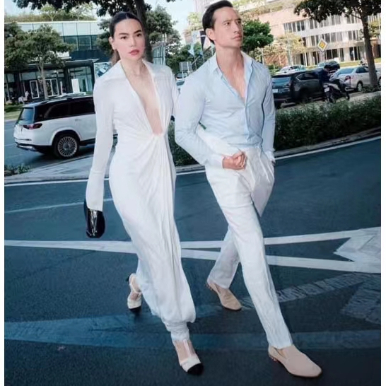 Giày Sandal Mũi Tròn Hở Ngón Quai Dệt Màu Trắng / Đen Phong Cách Hàn Quốc Thời Trang Mùa Hè 2023