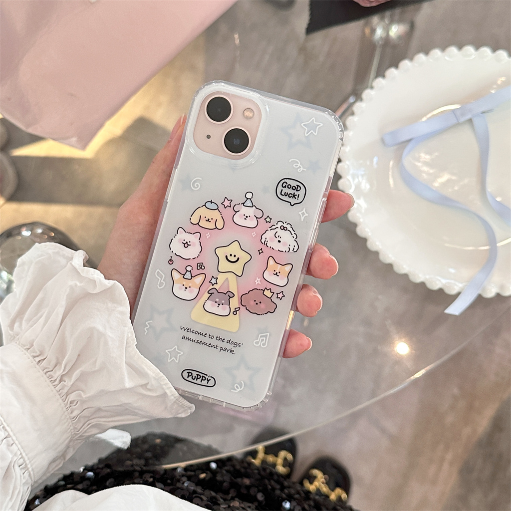 Ốp Điện Thoại tpu Dẻo imd Hai Mặt Cảm Giác Thông Thoáng Cho iphone case 15 pro max 14 pro max 13 pro max 12 pro max