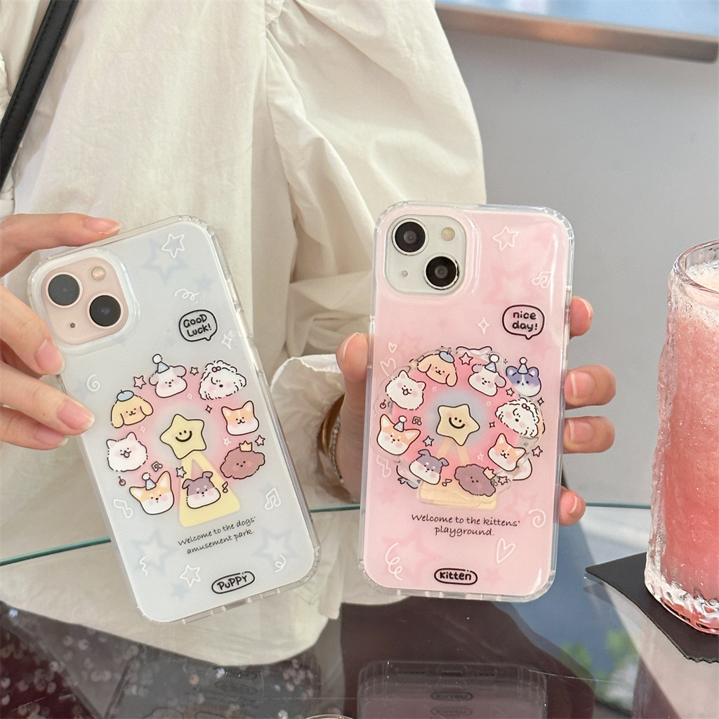 Ốp Điện Thoại tpu Dẻo imd Hai Mặt Cảm Giác Thông Thoáng Cho iphone case 15 pro max 14 pro max 13 pro max 12 pro max