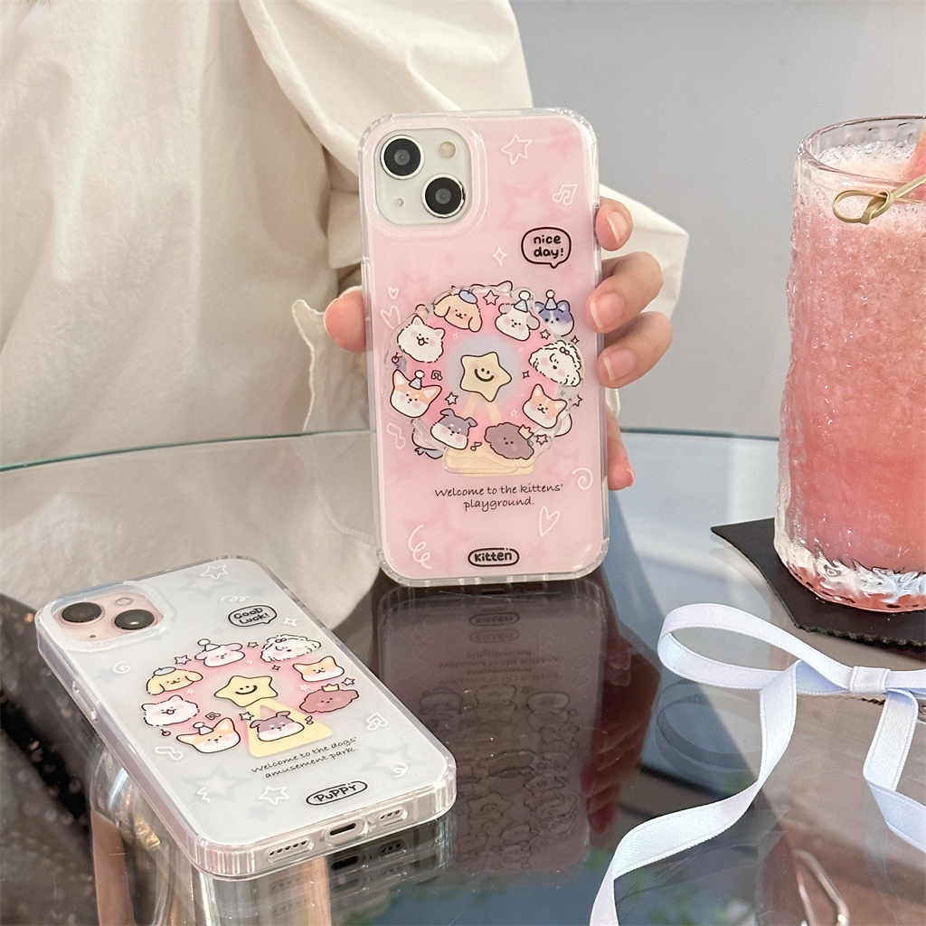 Ốp Điện Thoại tpu Dẻo imd Hai Mặt Cảm Giác Thông Thoáng Cho iphone case 15 pro max 14 pro max 13 pro max 12 pro max