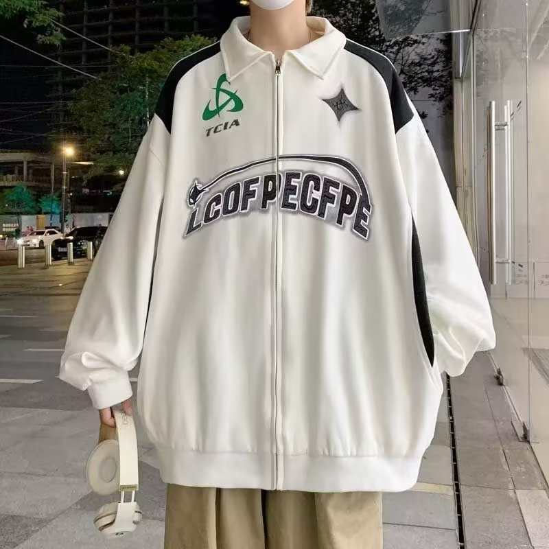 Áo Khoác Cardigan Dáng Rộng Hợp Thời Trang Cho Nam