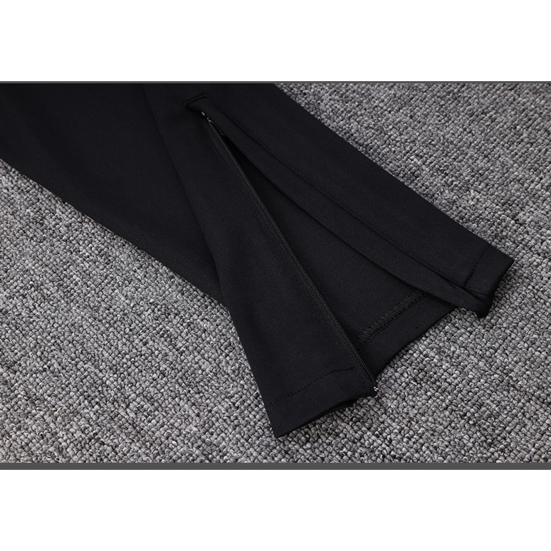 Bộ Đồ Đá Banh Màu Đen Số 2023-24 NK Cho Nam Tỉ Lệ 1: 1