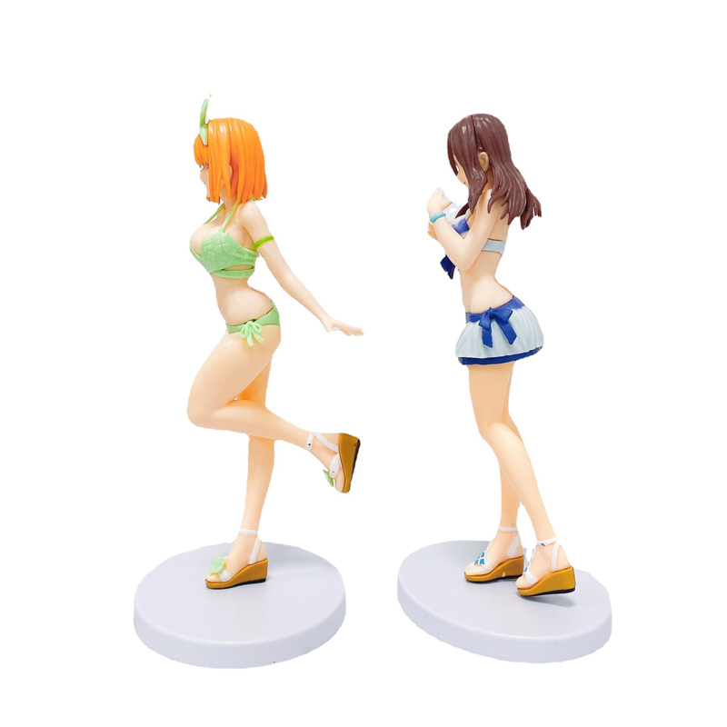 1 Mô Hình Nhân Vật Nakano Itsuki Ichika Yotsuba Mặc Đồ Bơi Dài 20cm Bằng PVC