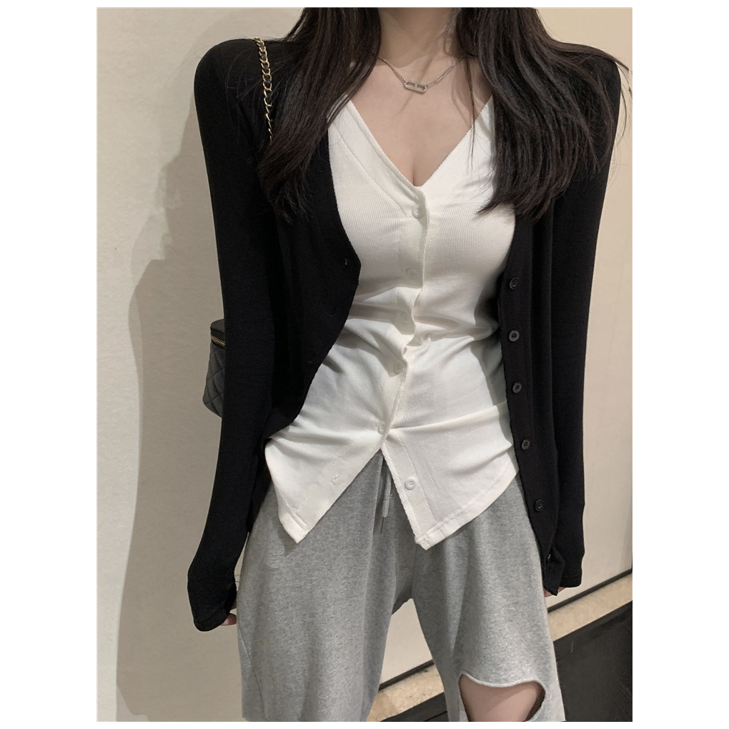 Áo Thun Dáng Ôm Phong Cách Thời Trang Hàn Quốc Dành Cho Nữ