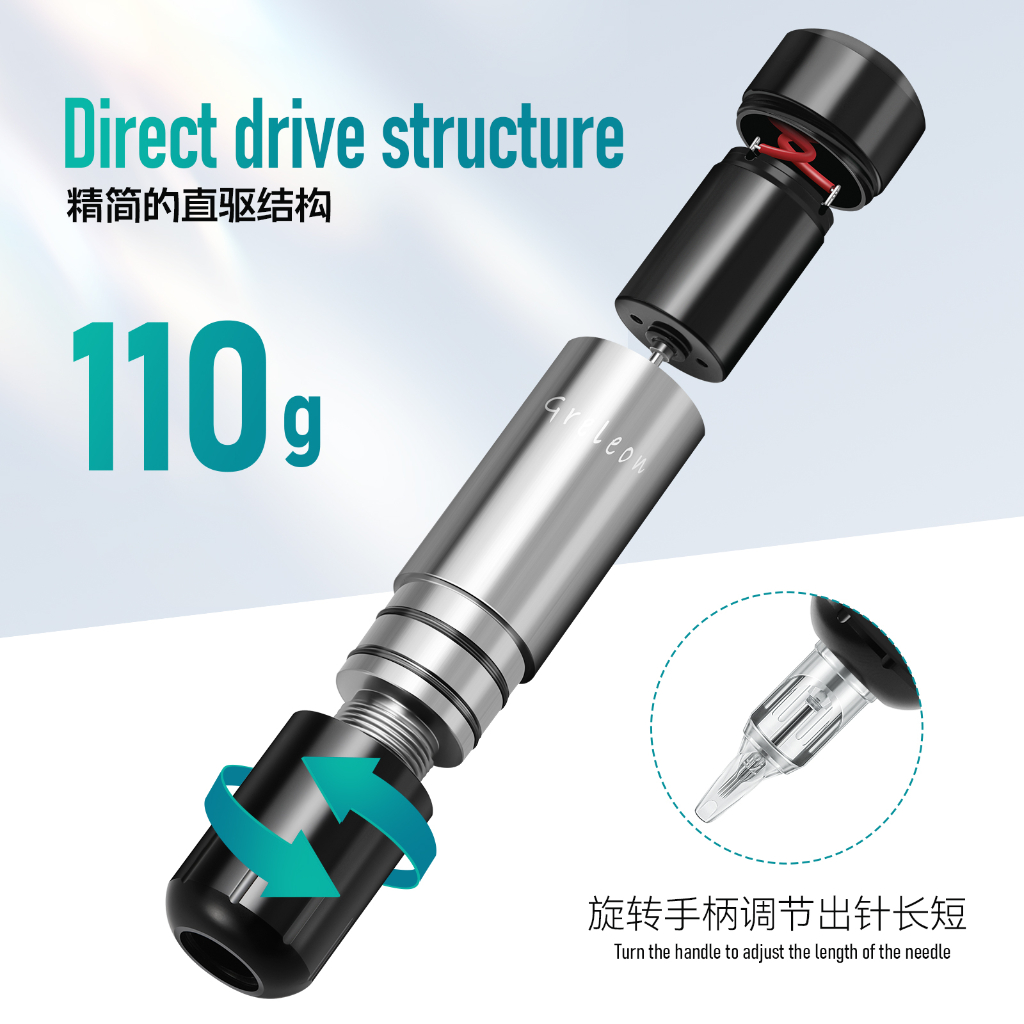 Greleon Động Cơ Không Lõi Nhỏ Và Tinh Tế Với Cảm Giác Xăm Tay Cho Họa Sĩ Xăm