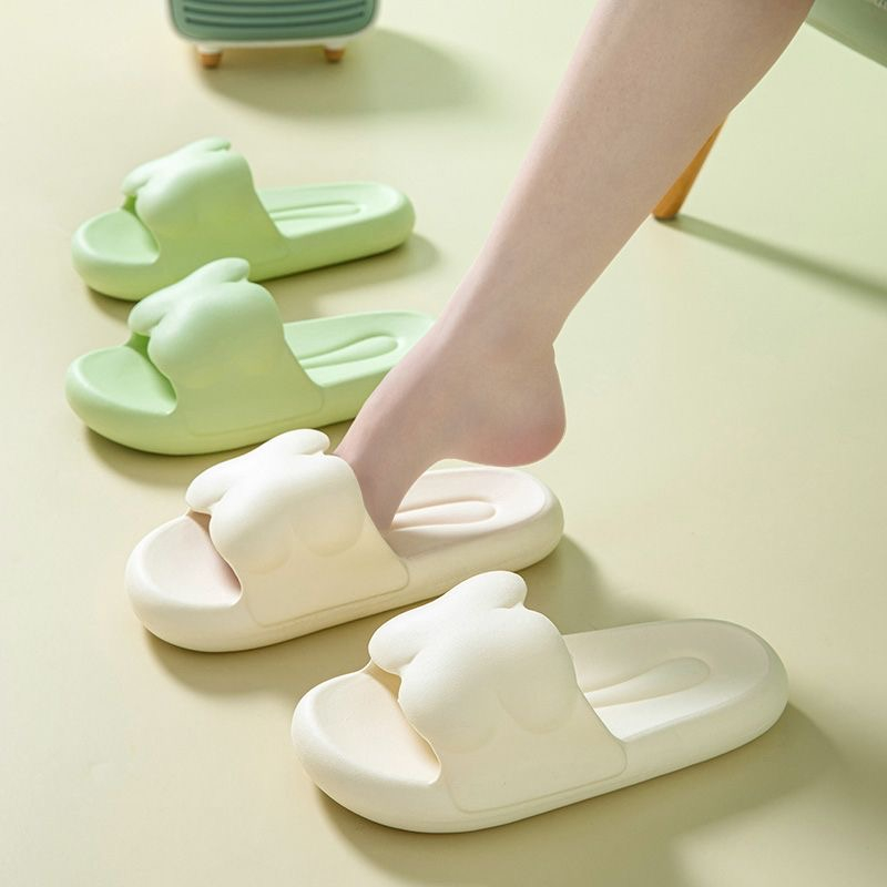 Dép Sandal Đế Phẳng Siêu Mềm Chống Trượt Thoải Mái Hình Hoa Phong Cách Hàn Quốc Cho Nữ