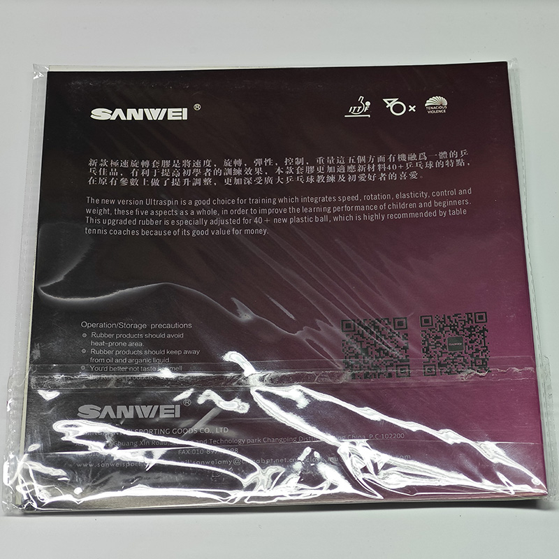 Bóng Bàn SANWEI T88 Bằng Cao Su Siêu Dính Giúp Huấn Luyện Tốc Độ Loại Bỏ Mụn Trứng Cá SANWEI Ping Pong Với ITTF Được Phê Duyệt