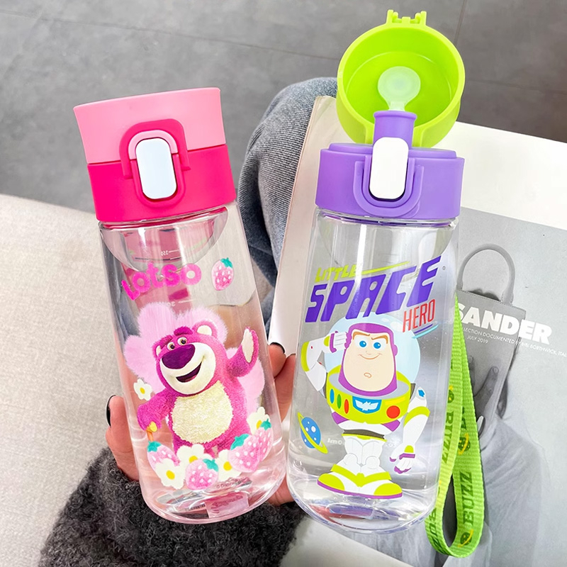 Bình nước chống tràn dung tích 470ml họa tiết hoạt hình dễ thương dành cho bé BÌNH NƯỚC DISNEY Elsa Frozen