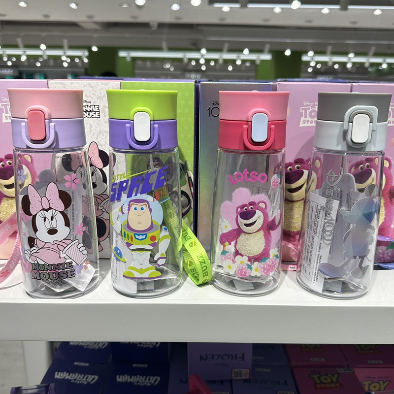 Bình nước chống tràn dung tích 470ml họa tiết hoạt hình dễ thương dành cho bé BÌNH NƯỚC DISNEY Elsa Frozen