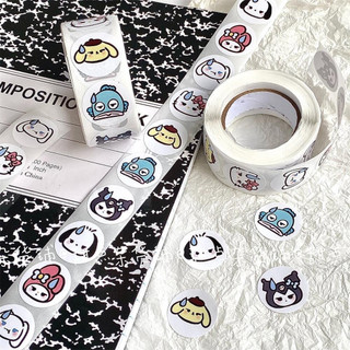Cuộn 500 hình dán sanrio dễ thương