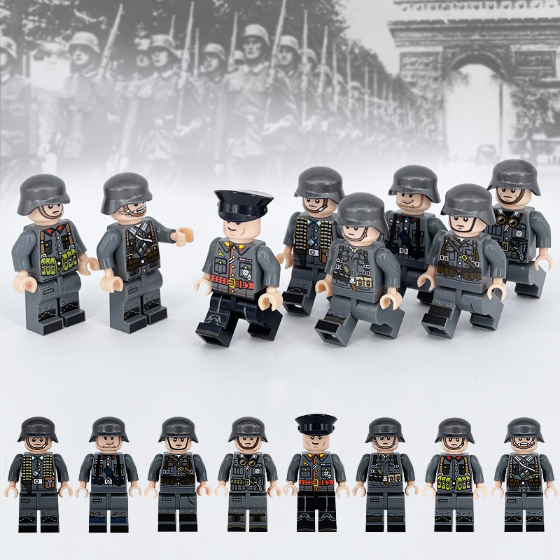 Mô Hình Lắp Ráp Người Lính Đức Mini