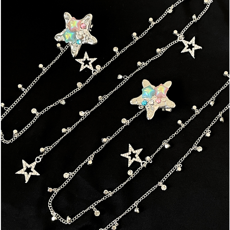 Kẹp Tóc Hình Sao Biển Bện Tóc Mái Dễ Thương Thời Trang Mùa Hè Cho Bạn Gái