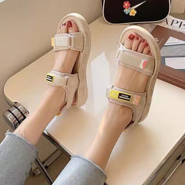 YAOLI  Dép Đi Biển Đế Dày Hai Cách Mang Chống Trượt Thời Trang