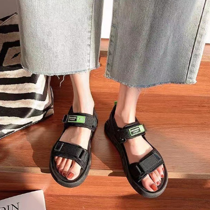 YAOLI  Dép Đi Biển Đế Dày Hai Cách Mang Chống Trượt Thời Trang