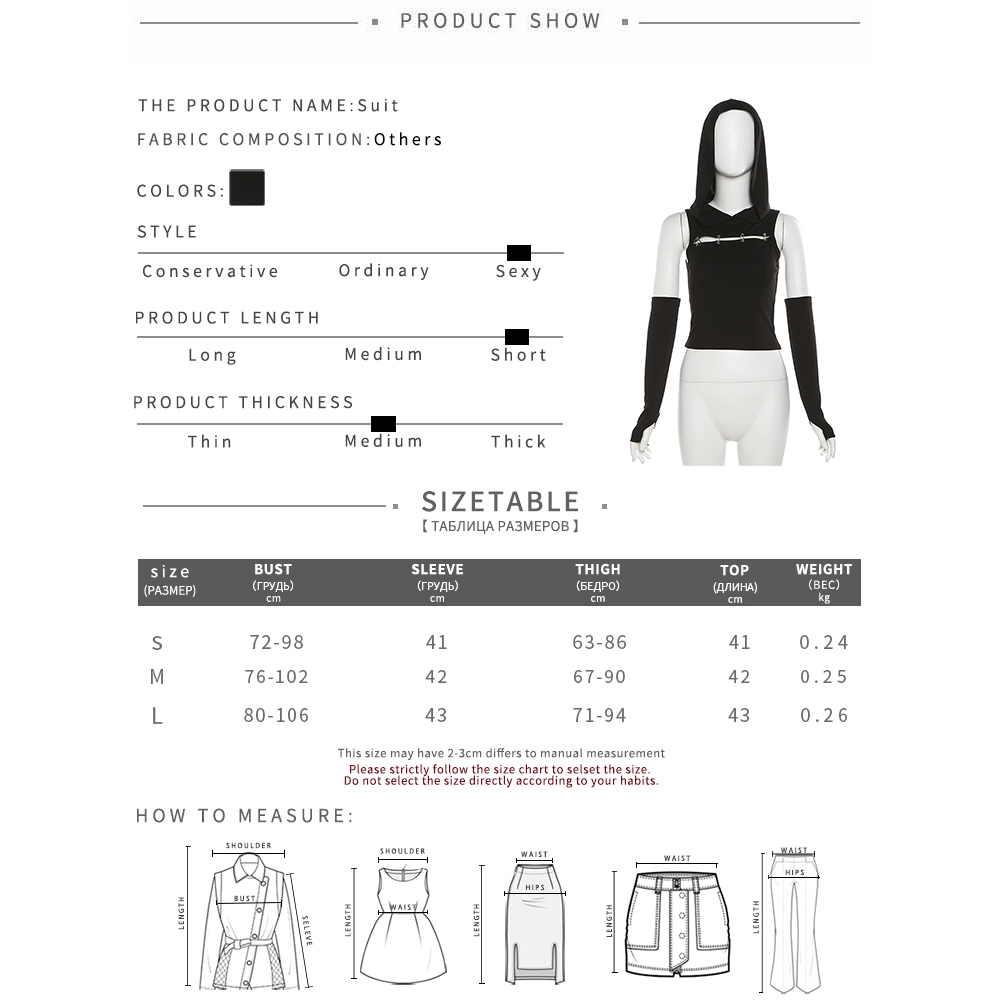 Klalien y2k Áo Sát Nách Có Mũ Trùm Đầu Phối Khóa Kim Loại Khoét Rỗng Đơn Giản Thời Trang Cho Nữ