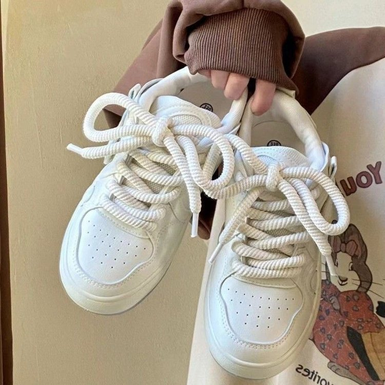 Giày Lười Quai Dán Thiết Kế Phong Cách Retro Mới Cho Nữ