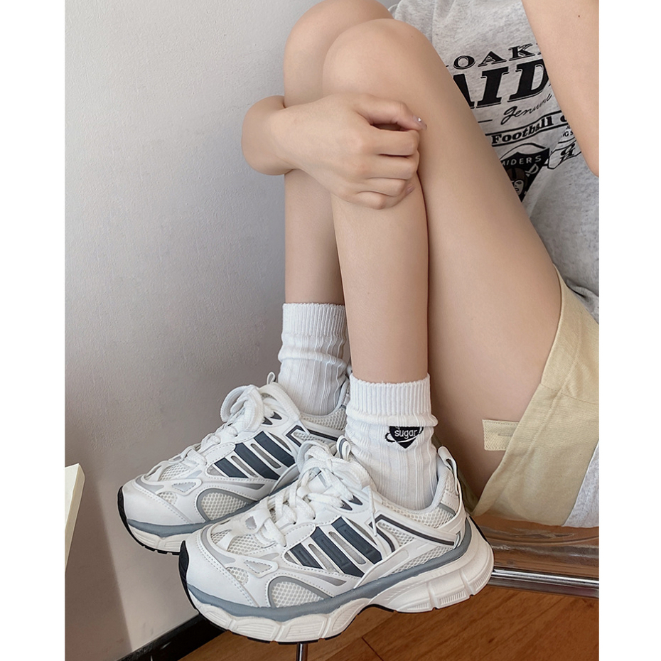 Az Giày Thể Thao Đế Dày Phối Lưới Thoáng Khí Thời Trang Mùa Hè Cho Nữ