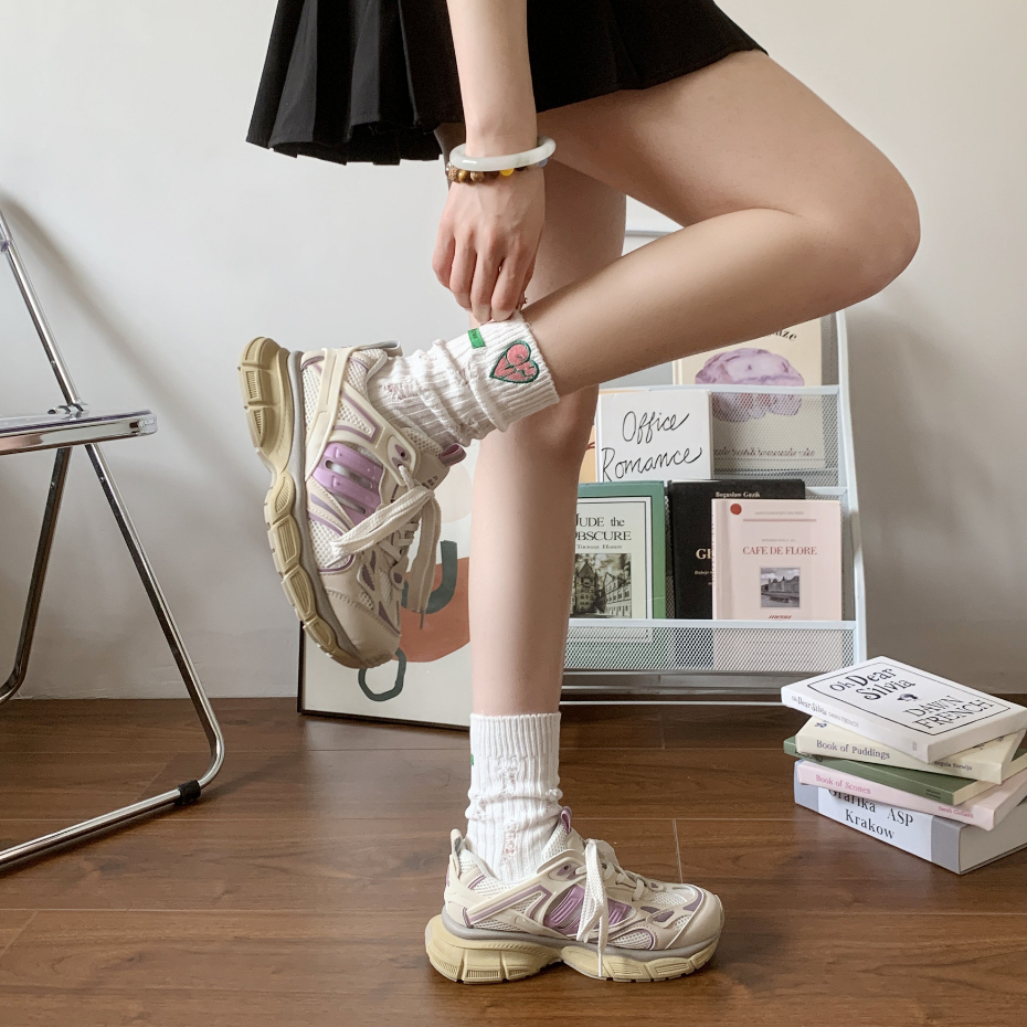 Az Giày Thể Thao Đế Dày Phối Lưới Thoáng Khí Thời Trang Mùa Hè Cho Nữ