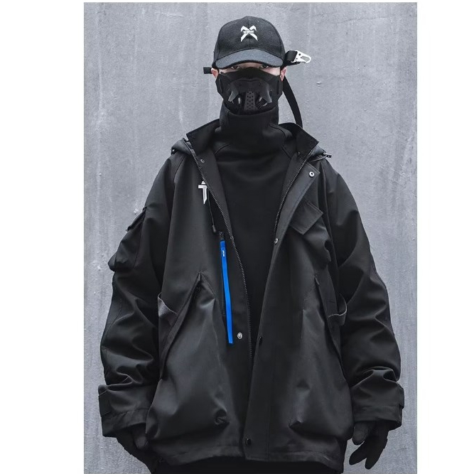 Áo Khoác Cổ Đứng Tay Dài Màu Trơn Phối Khóa Kéo Thời Trang Chất Lượng Cao Cho Nam