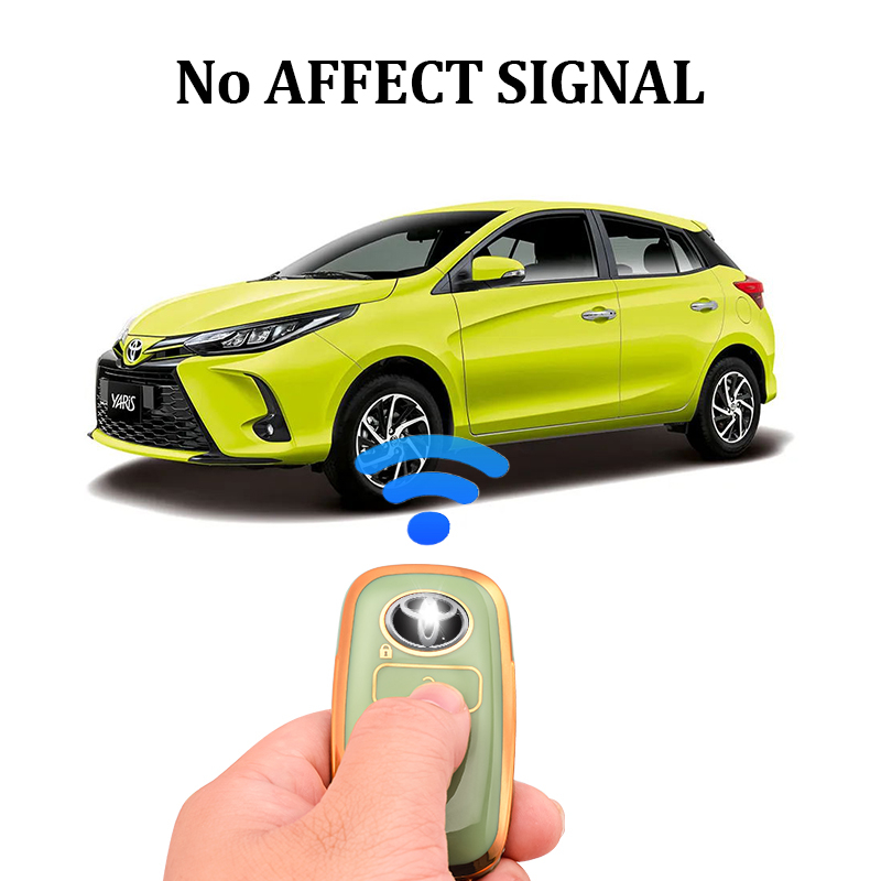 Ốp chìa khoá TPU sang trọng dành cho xe Toyota wigo2023 Raize Avanza 2022 Veloz Cross