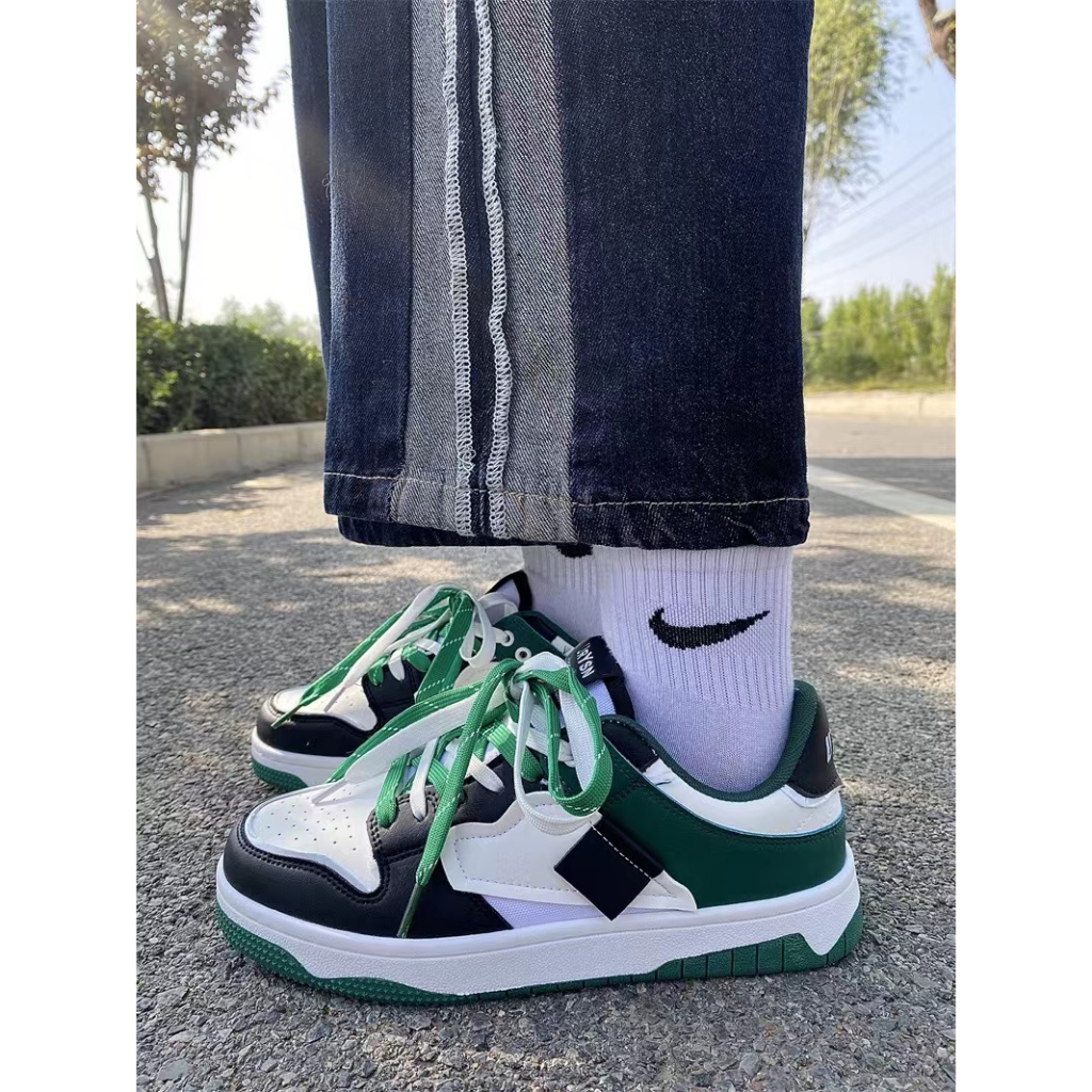 🔥Gửi chất tẩy rửa🔥Giày Thể Thao Thoáng Khí Phong Cách Harajuku Hồng Kông Thời Trang Mùa Hè Cho Học Sinh