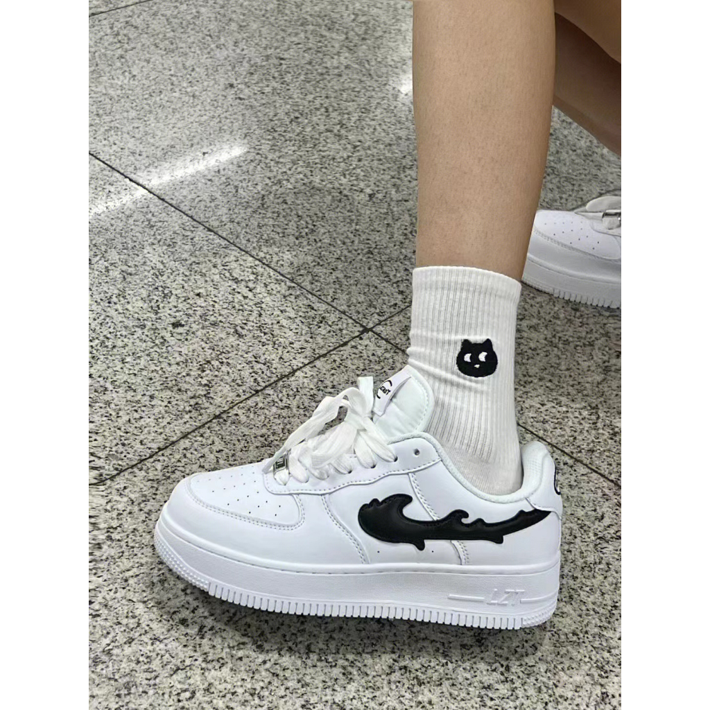 🔥Gửi chất tẩy rửa🔥Giày Thể Thao Đế Dày Mũi Tròn Màu Trơn Thời Trang Mùa Xuân 2023 Cho Nữ