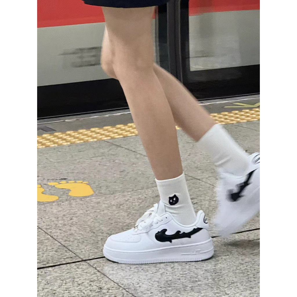 🔥Gửi chất tẩy rửa🔥Giày Thể Thao Đế Dày Mũi Tròn Màu Trơn Thời Trang Mùa Xuân 2023 Cho Nữ