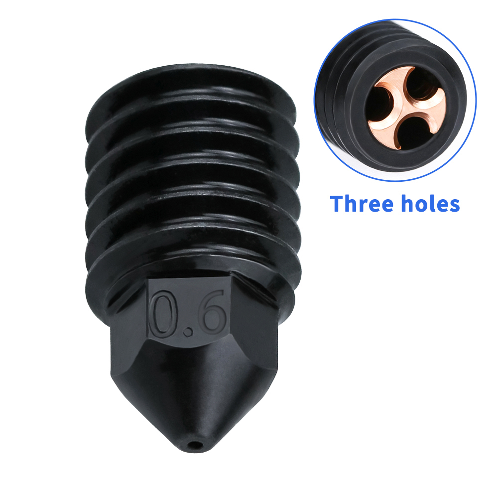 1 Vòi Phun 3D Cho Phòng Thí Nghiệm Bambu CHT 500°Phụ Kiện Bằng Thép Cứng Chuyên Dụng Cho Bambu lab x1c Hotend P1P P1P