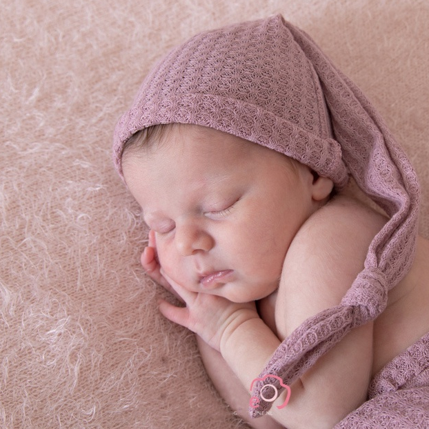 Chăn Quấn Kèm Nón Xinh Xắn Dùng Làm Đạo Cụ Chụp Ảnh Cho Bé Sơ Sinh