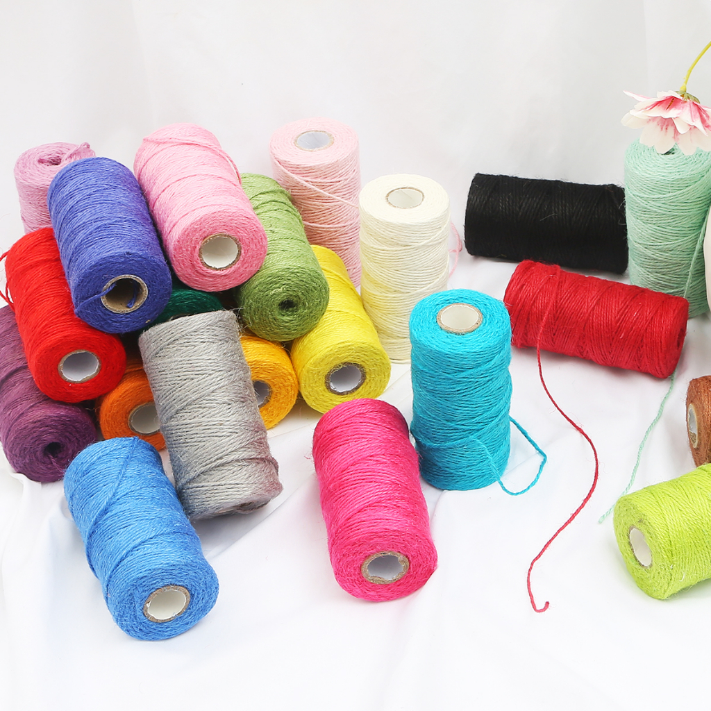 Beadia Cuộn Dây Gai Dài 100m Rộng 2mm Dùng Làm Trang Sức