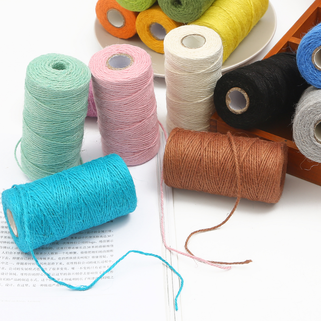 Beadia Cuộn Dây Gai Dài 100m Rộng 2mm Dùng Làm Trang Sức