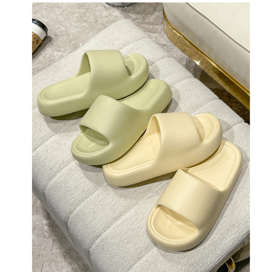 Dép Đi Trong Nhà Đế Dày Siêu Mềm Chống Trượt Thời Trang Mùa Hè Cho Cặp Đôi