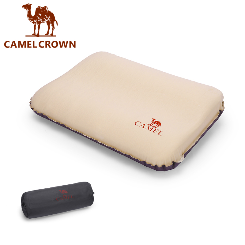 CAMEL CROWN Cắm trại ngoài trời Inflatable Gối 3D Latex Gối