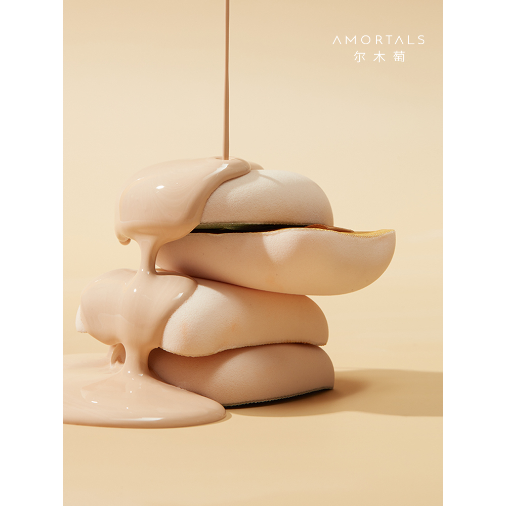 Mút trang điểm AMORTALS siêu mềm đánh phấn nước/ kem nền không ăn phấn chuyên dụng