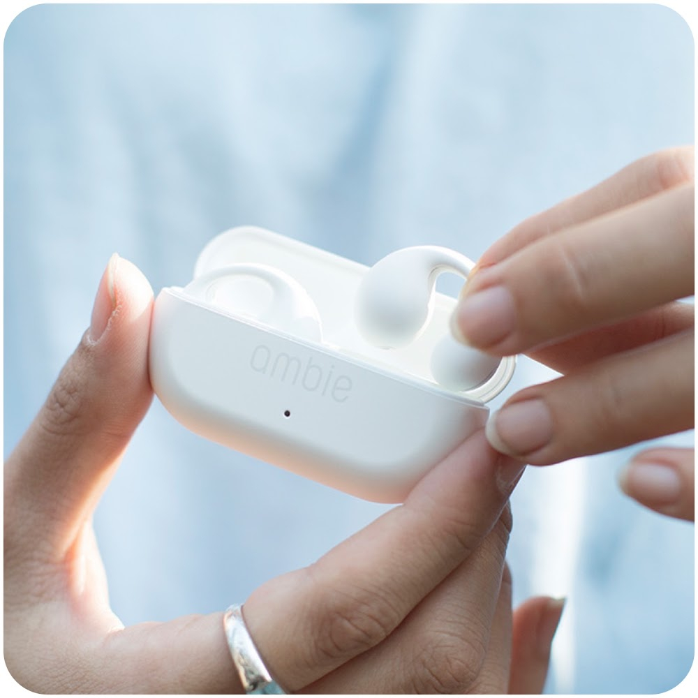 Ambie Tai Nghe Bluetooth TWS 2023 Ambie Truyền Âm Qua Xương Tai