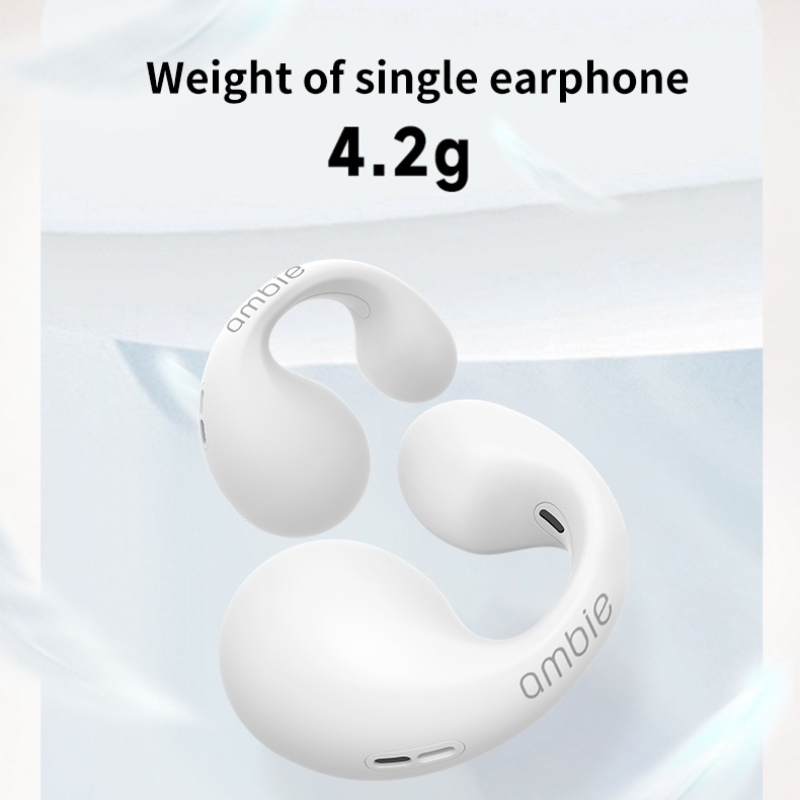 Ambie Tai Nghe Bluetooth TWS 2023 Ambie Truyền Âm Qua Xương Tai