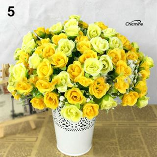 Chicmine 1 Bó Hoa Hồng Giả 21 Bông Trang Trí Tiệc Cưới